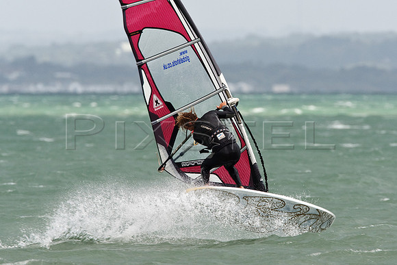 Cowes Windsurfer