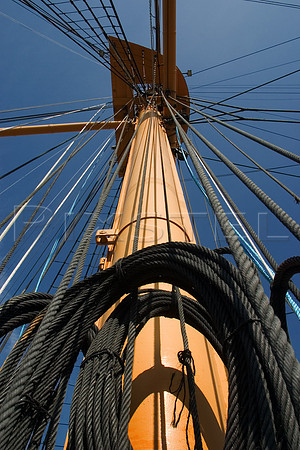 HMS Warrior's Mast