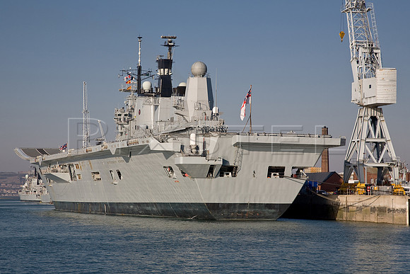 Ark Royal in Portsmouth
