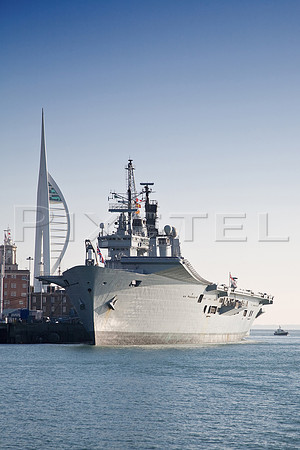 HMS Ark Royal, Portsmouth