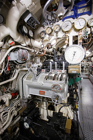 HMS Alliance Engine Room