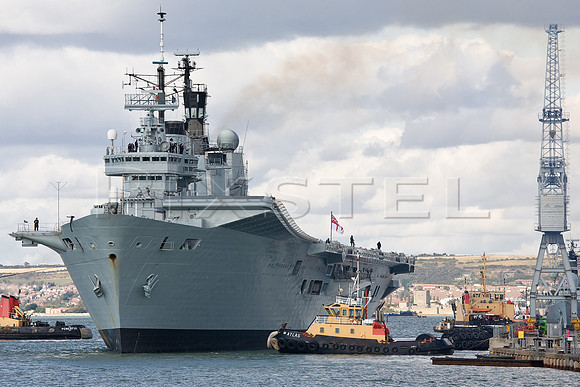 HMS Ark Royal Departure