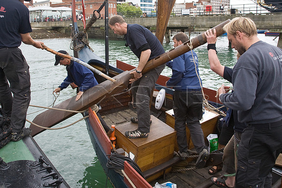 Fitting a Rudder