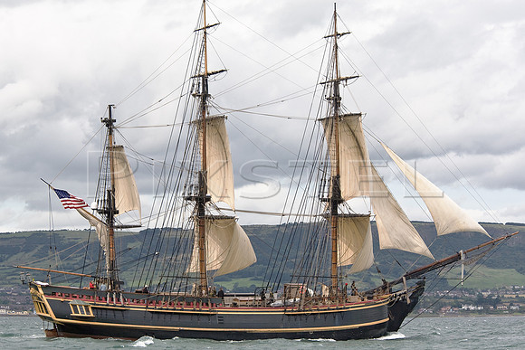 Bounty II in Belfast Lough
