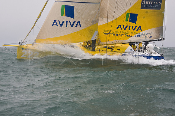 Open 60 Yacht  'Aviva'