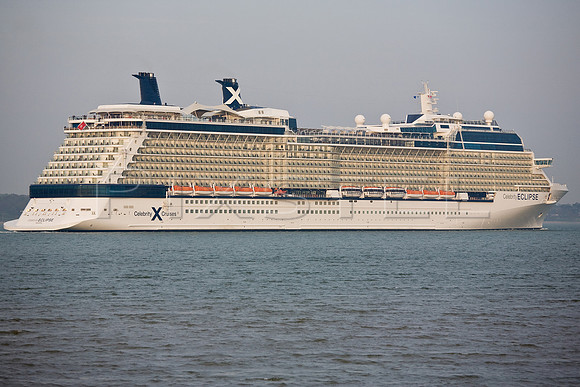Celebrity Eclipse Departs