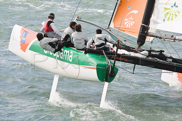 Groupama in Flight