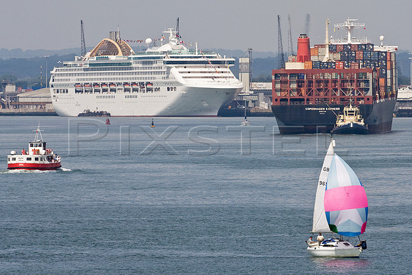 Southampton Port Traffic