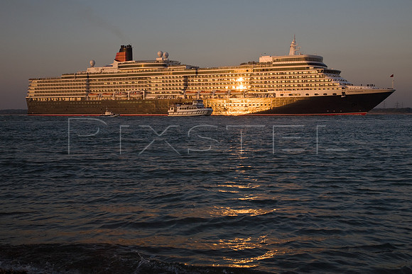 Queen Elizabeth Sunset