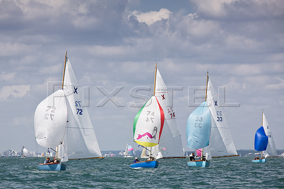 XOD Racing with Spinnakers