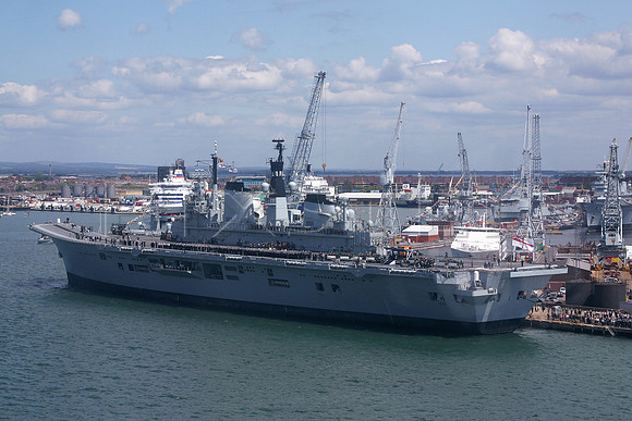 HMS Ark Royal Royal Review