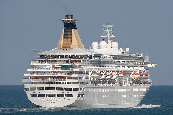 Artemis in the Solent