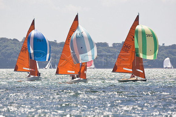 Squib Racing in the Solent