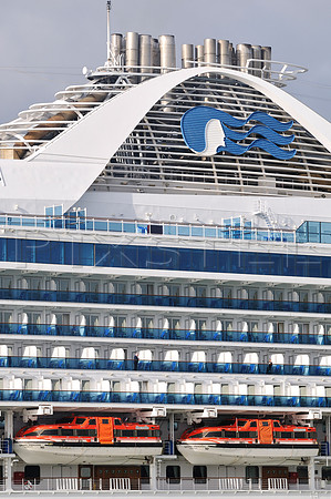 Grand Princess Lifeboats