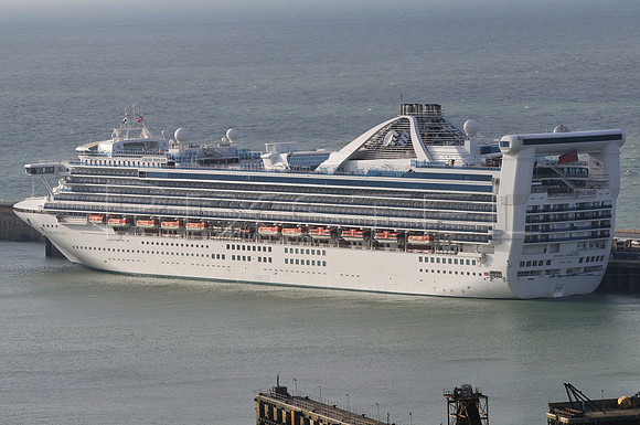 Grand Princess in Dover