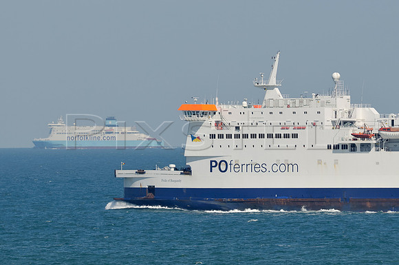Ferries Mid-Channel