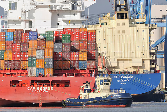 Cap George at Tilbury