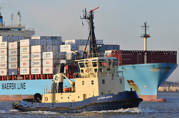 Svizter Anglia at Tilbury