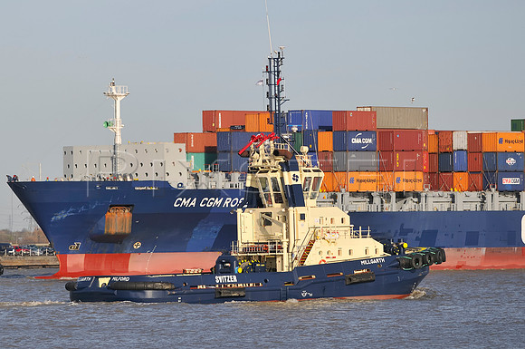 Tug Millgarth at Tilbury