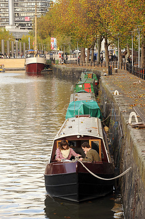 Narrow Boats in Bristol