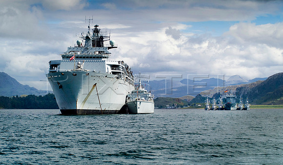 HMS Albion Loch Ewe