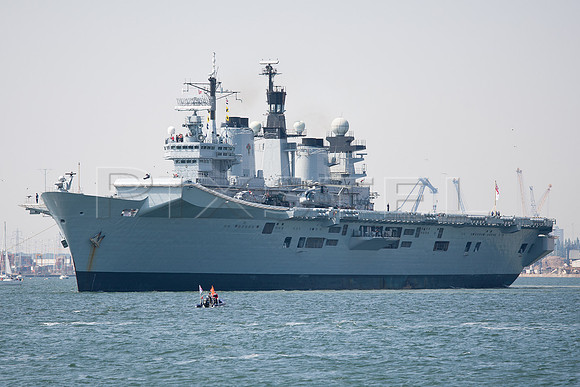 Illustrious in Southampton