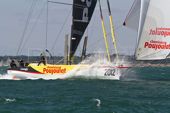 IMOCA Open 60 at Speed
