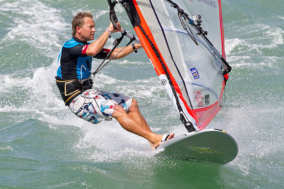 Windsurfer Guy Cribb