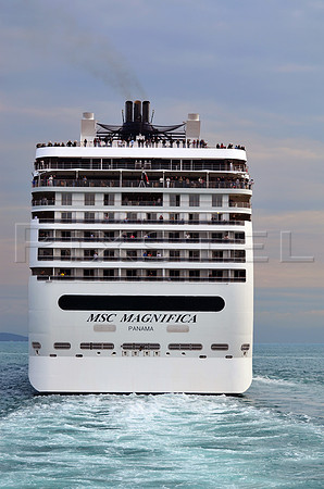 MSC Magnifica Stern