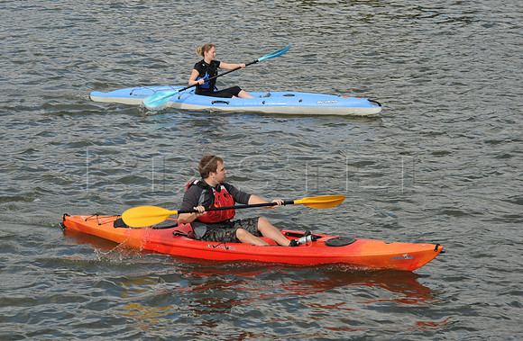 Kayaks in Bristol Waters