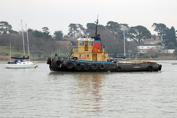 Wyeforce in the Hamble