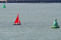 Mirror Dinghy  and Buoys