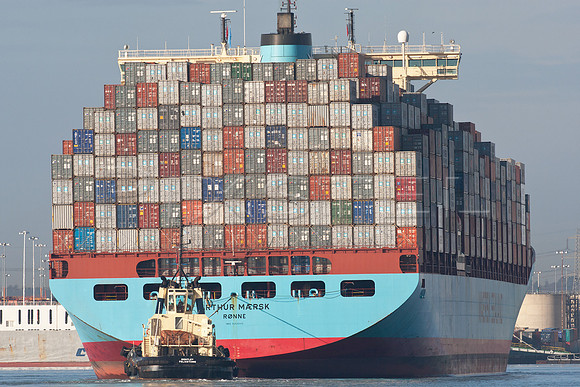 Arthur Maersk, Southampton