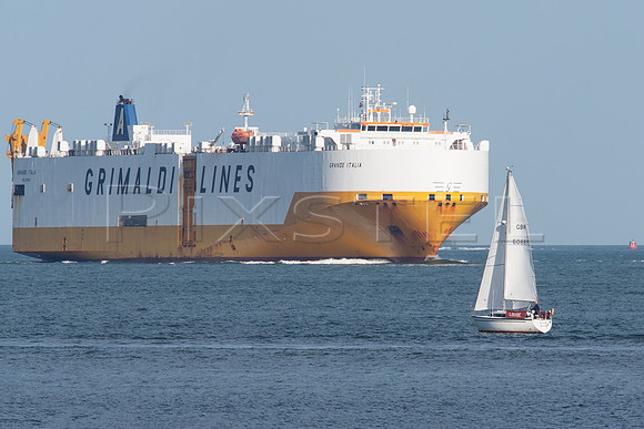 Yacht and Car Carrier