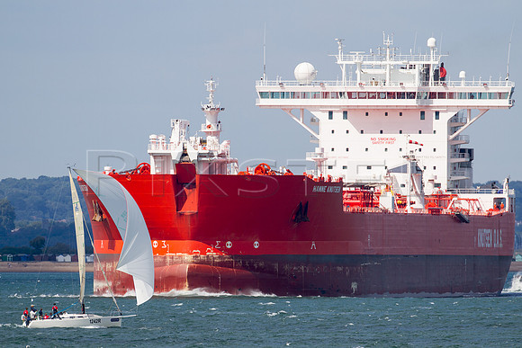 Yacht and Tanker