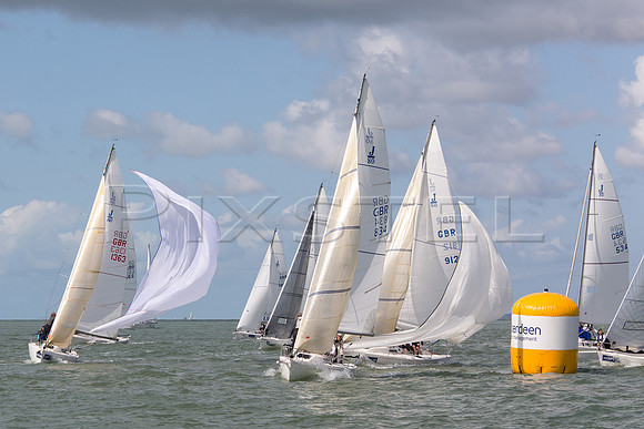 J/80 Race Start