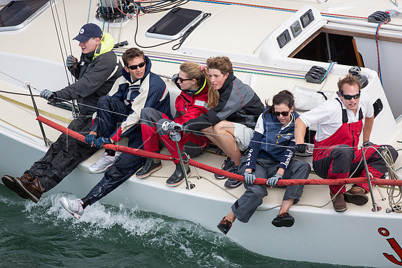 Crew on J/109 Jambo