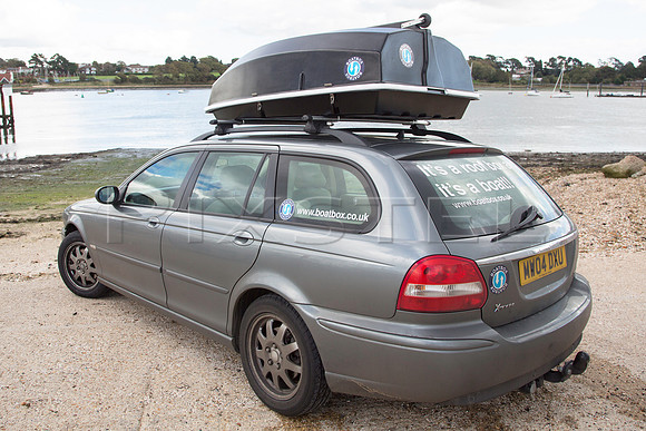 BoatBox on Car Roof