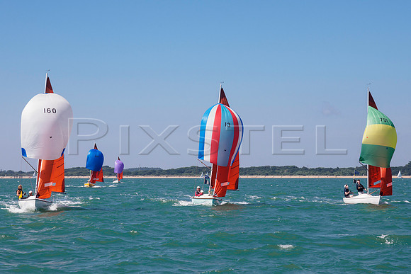 Squibs with Spinnakers